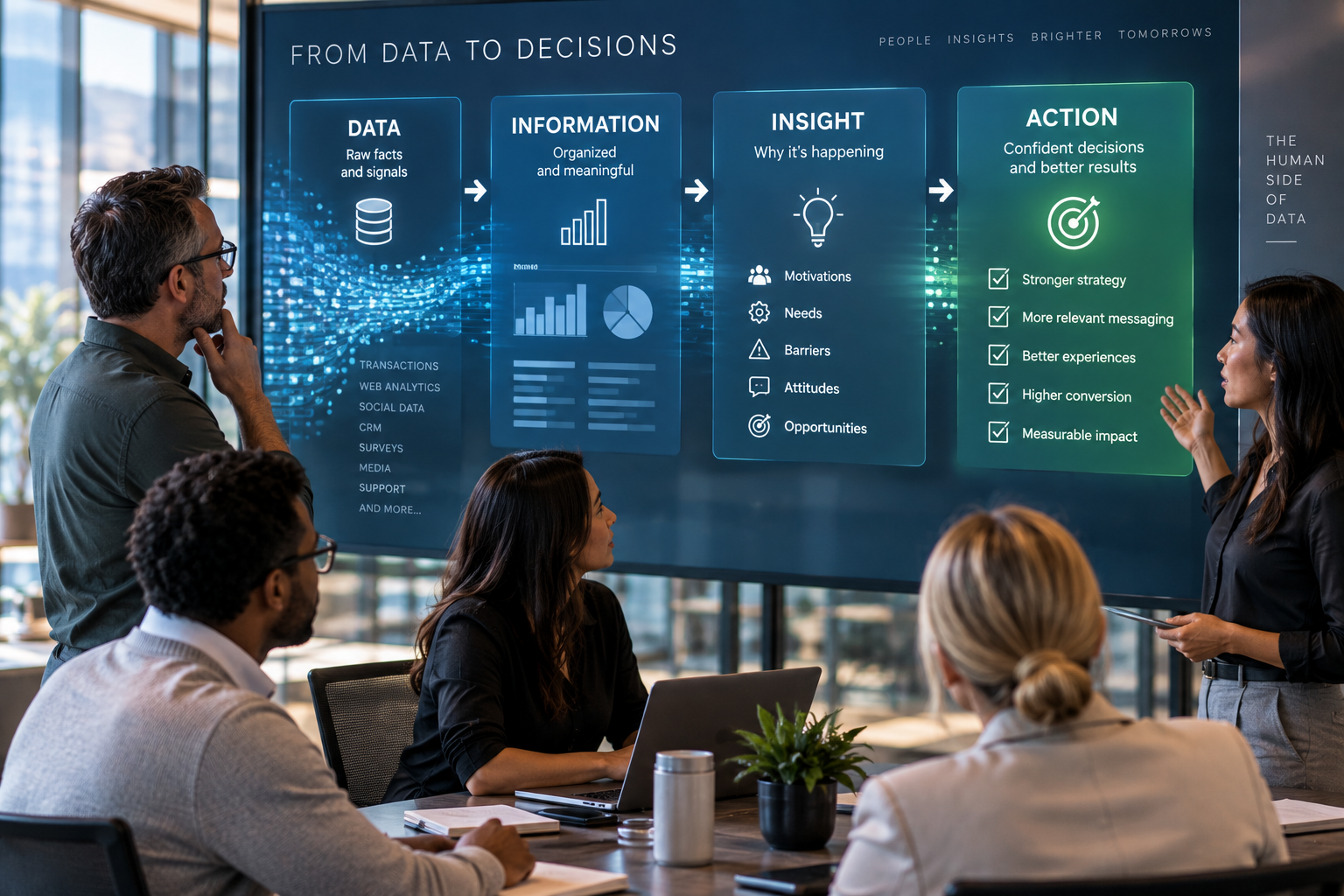 From Data to Decisions.